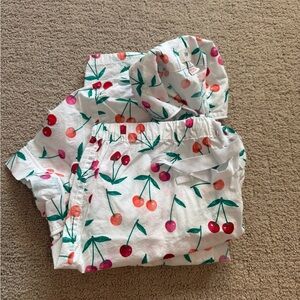 J. Crew Cherry Print Pajama Top